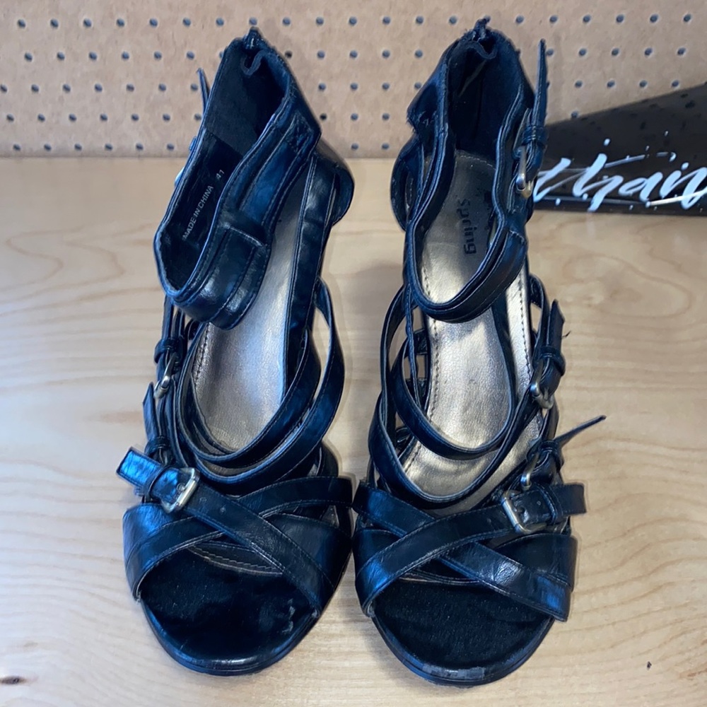 Spring Strappy Sandals Platform